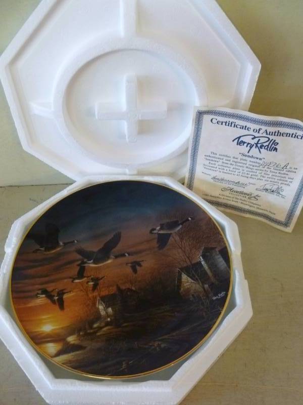 Terry Redlin Plate Decoration