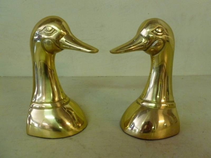 Cast Bronze Bookends