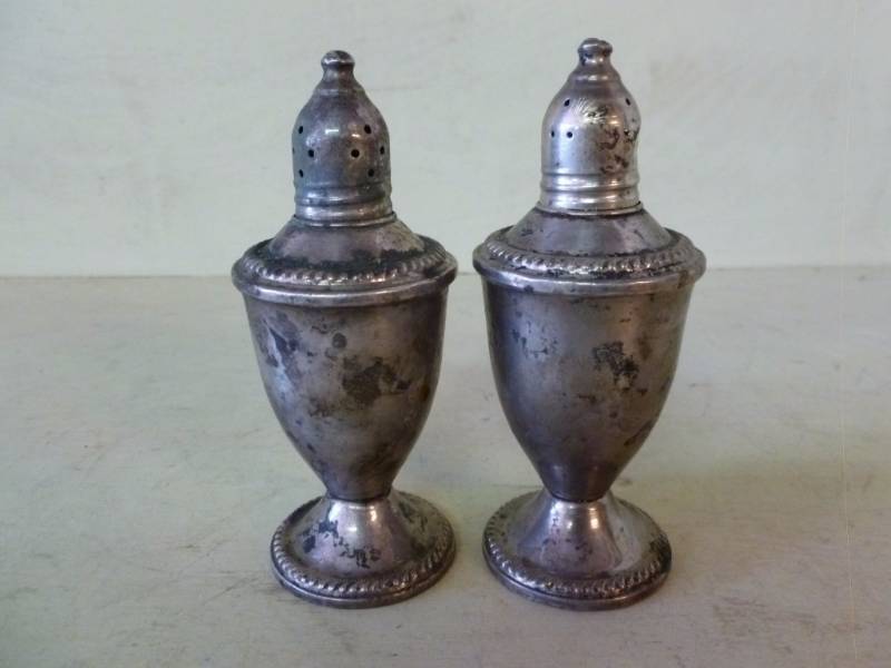 Sterling Salt & Pepper Shakers