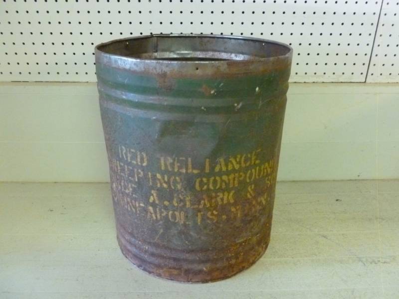 Vintage Metal Container