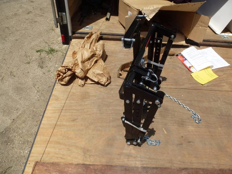 lot 8 image: Cycle Country 3 point hitch for ATV