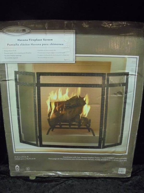 Havana Fireplace Screen, New