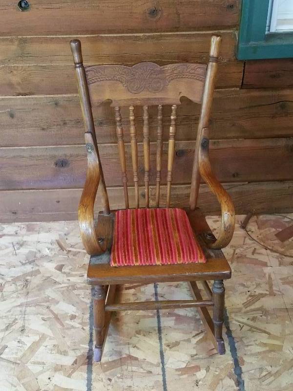 Bentwood Press Back Childrens Rocking Chair
