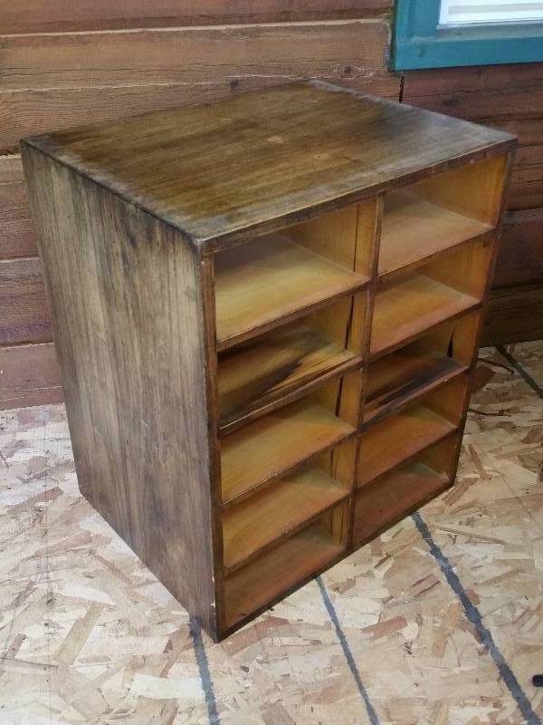 Vintage Unique Solid Wood Organizer