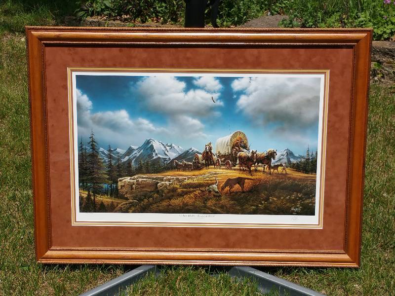 Terry Redlin O Beautiful For Spacious Skies Signed  Numbered