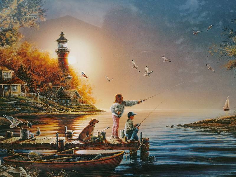 Terry Redlin From Sea to Shining Sea Signed  Numbered