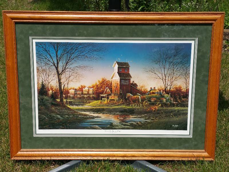 Terry Redlin Above The Fruited Plain Signed  Numbered