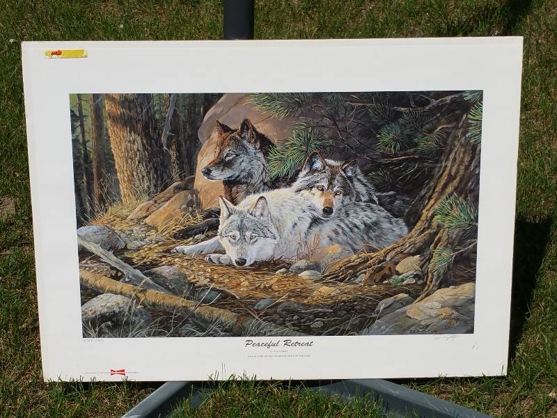 Terry Doughty Peaceful Retreat Signed  Numbered