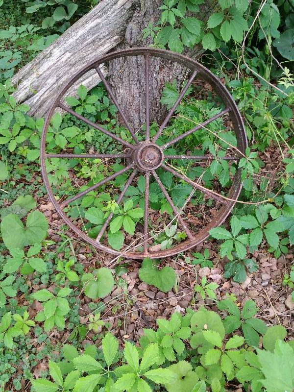31 Antique Steel Wheel