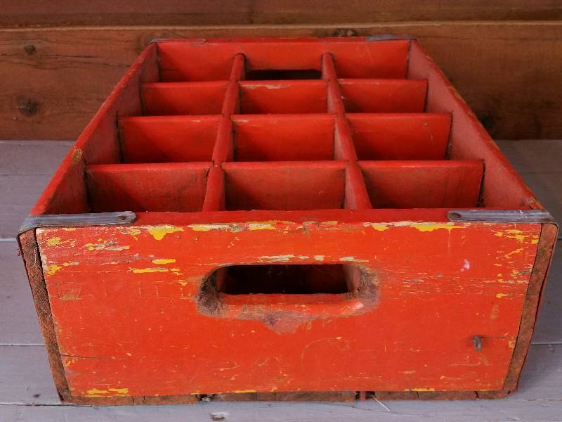 Coke 16 Pack Wood Crate