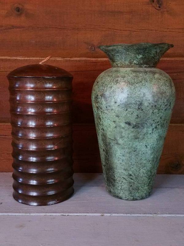 Canister & Vase