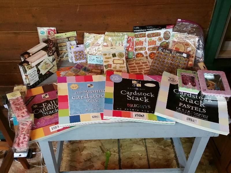 Large Group of Scrapbook Items