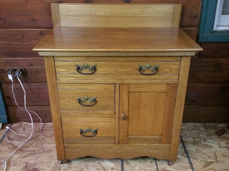 Antique Commode on Castors
