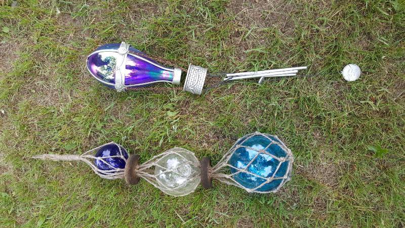 Glass Wind Chime & Net Floats