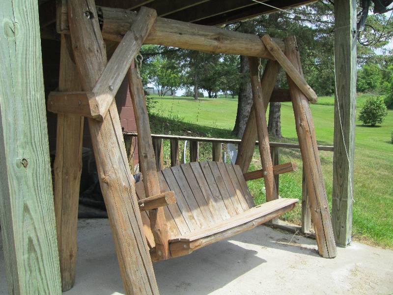 Amazing and Relaxing Log Swing