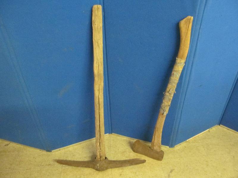 lot 31 image: axe and pick