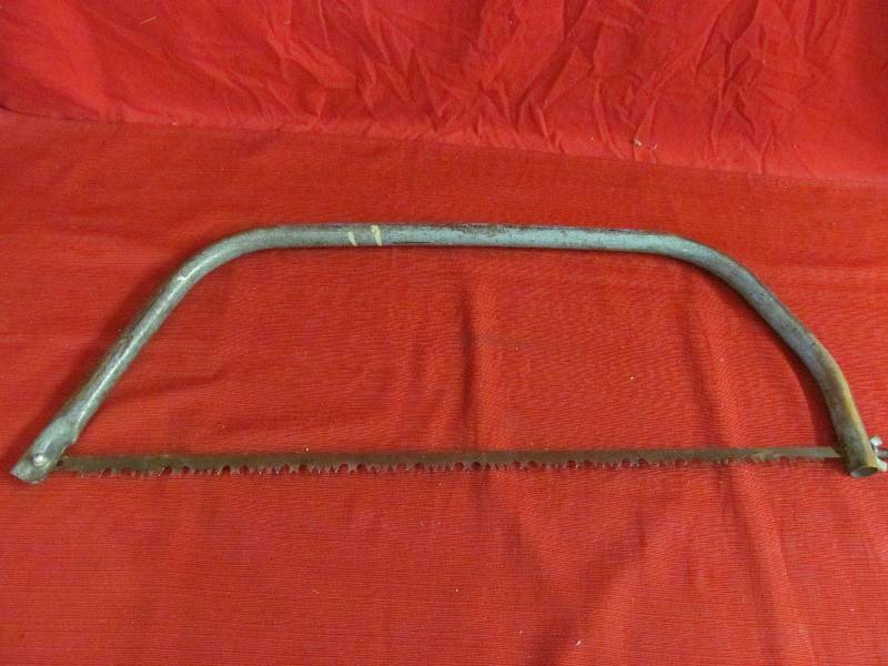 lot 38 image: bow saw