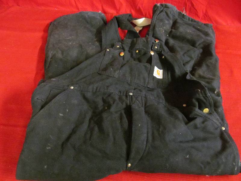 lot 63 image: Carhartt bib overalls