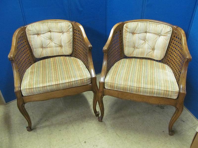 lot 66 image: vintage chairs