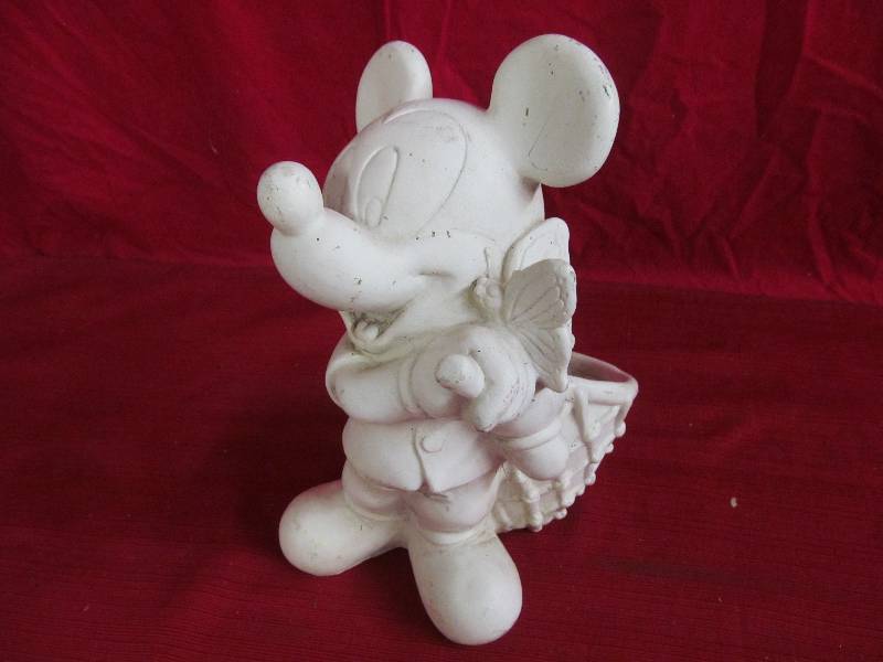 lot 107 image: Mickey Mouse  Garden statue