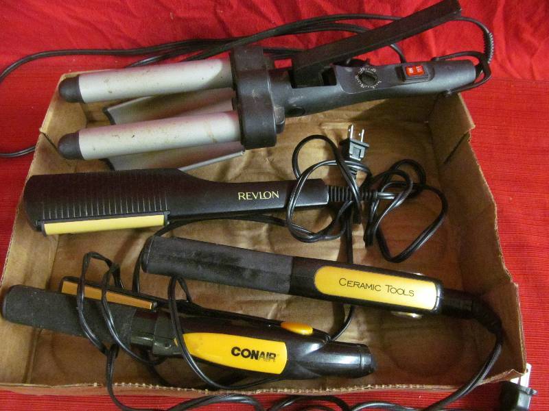 lot 128 image: hair irons