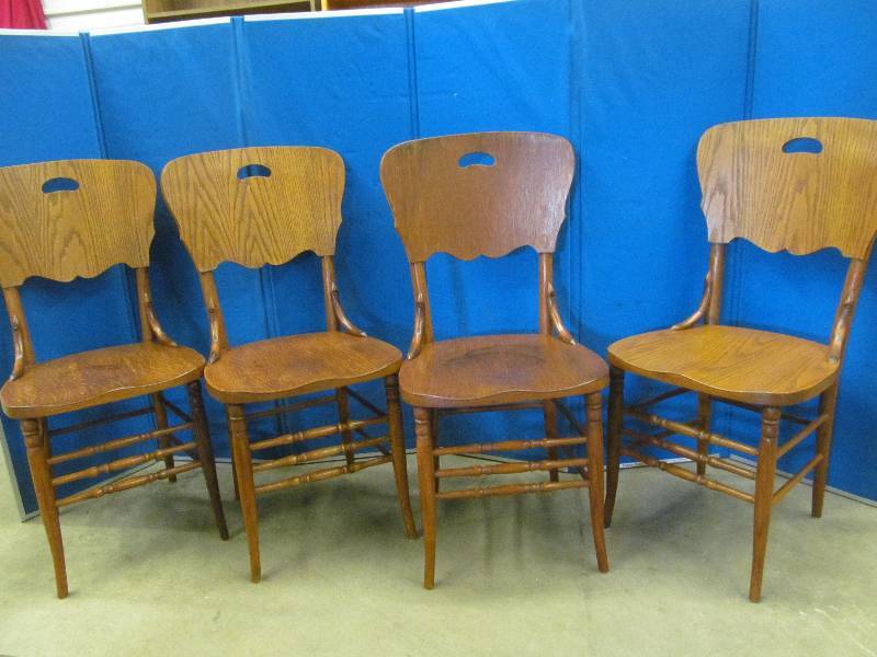lot 223 image: vintage chairs