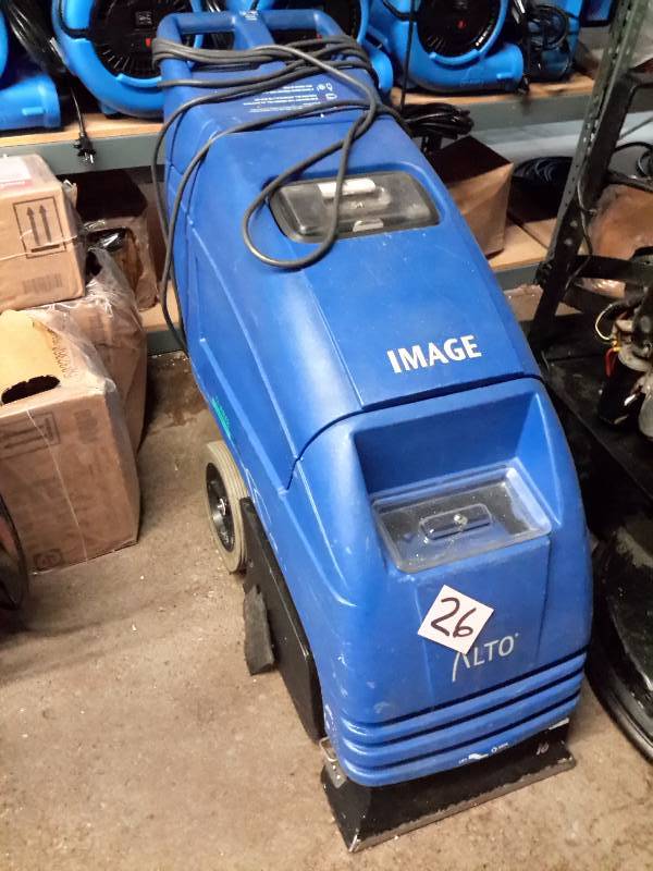 lot 26 image: ALTO, Image 16i Carpet Extractor.. Has Been Rebuilt.. Works Great