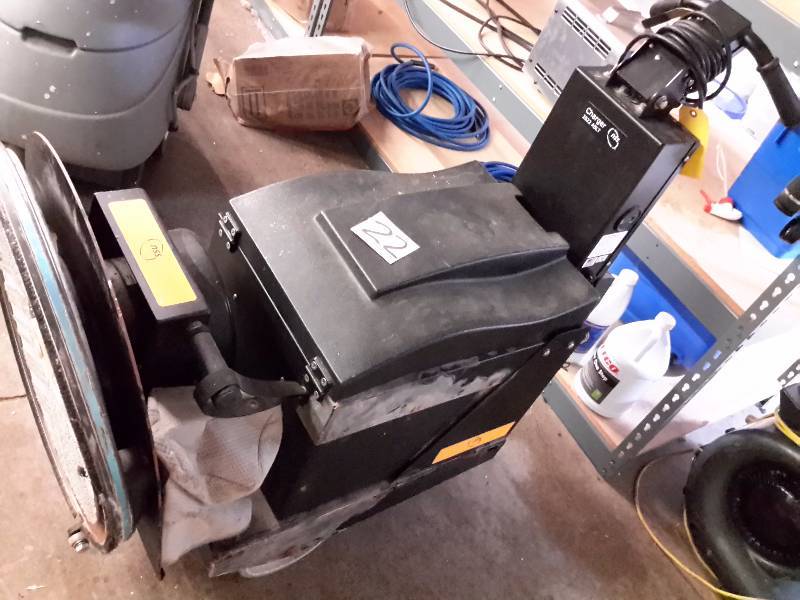 lot 22 image: NSS, Floor Burnisher.  Built in Charger.. No batteries