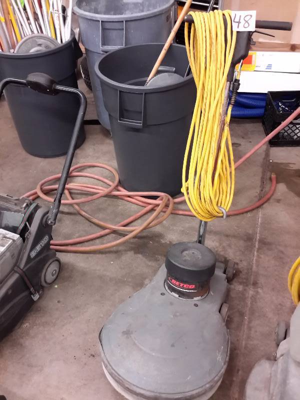 lot 48 image: BETCO, Floor Polisher.Burnisher  Imperial  Motor..  1.5 h.p.