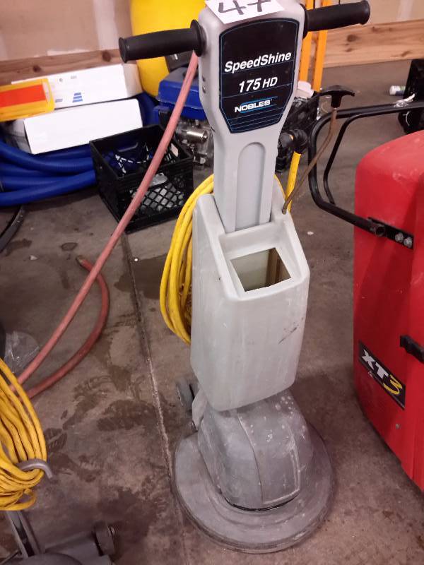 lot 47 image: NOBLES, SpeedShine. Swing Machine  175HD