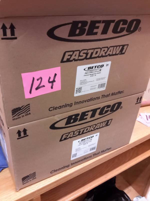 lot 124 image: 2, BETCO Chemical Management Systems.. NEW in Box.