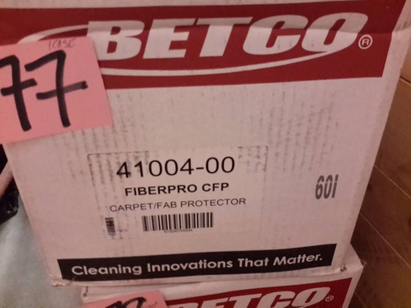 lot 77 image: 1 Case, BETCO 41004-00 FiberPro CFP, CarpetFab Protector..