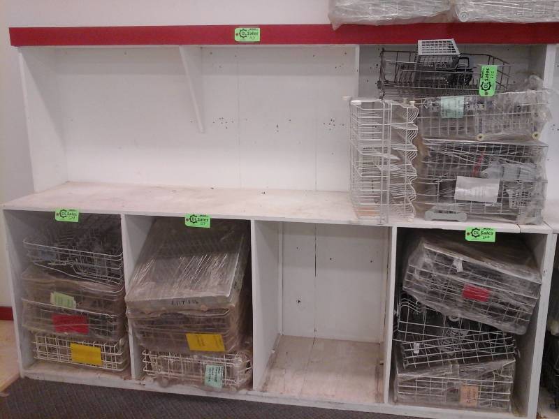 lot 103 image: Heavy Duty Wood Shelving Unit