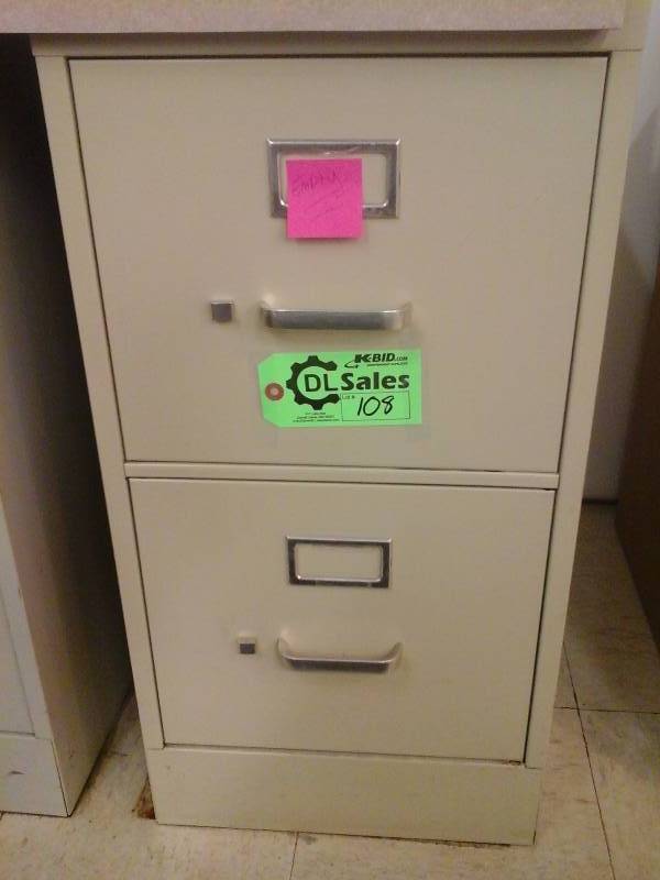 lot 108 image: File Cabinet