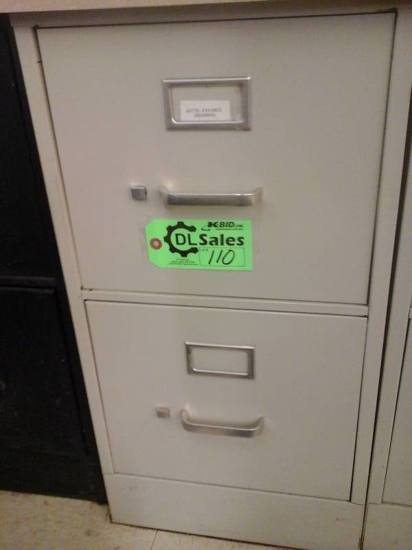lot 110 image: File Cabinet