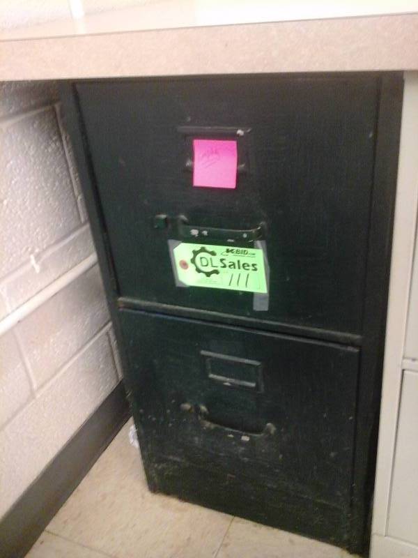 lot 111 image: File Cabinet