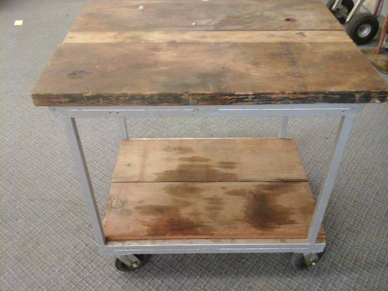 lot 118 image: Cart  4 wheel  Heavy Duty