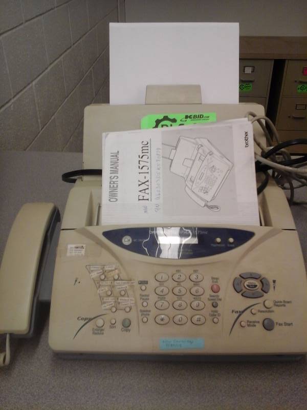 lot 134 image: Fax machine