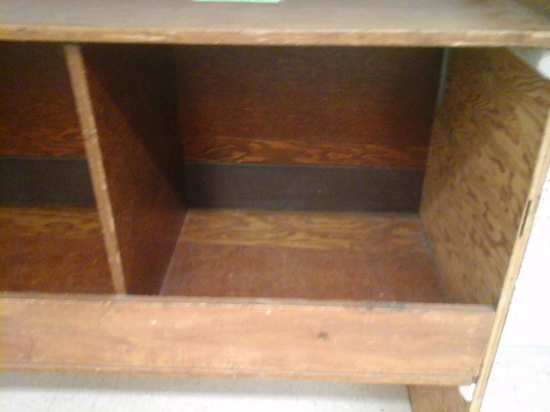 lot 142 image: Storage Shelf and writing top
