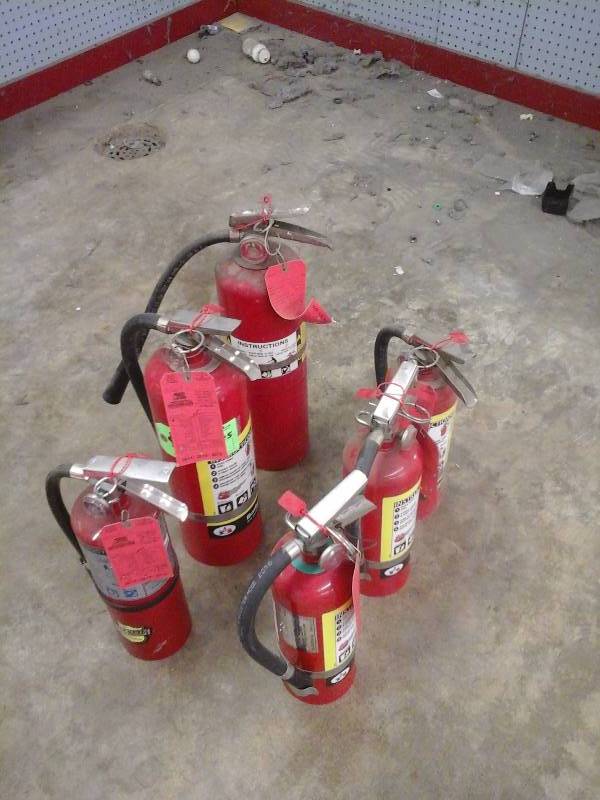 lot 155 image: Fire Extinguishers