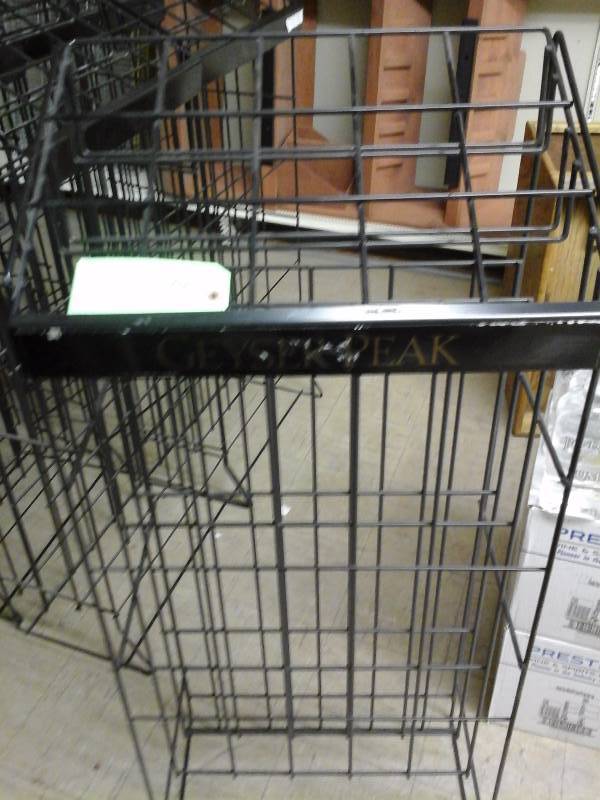 lot 355 image: Wire Display Racks(5)