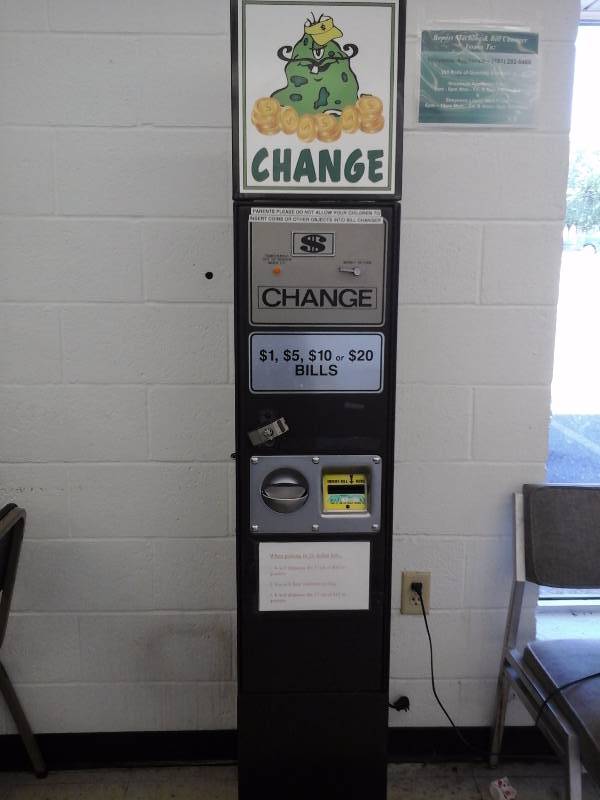 lot 26 image: Change Machine