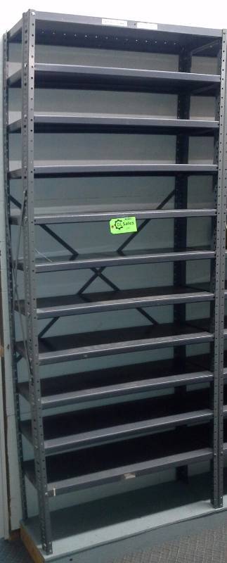 lot 198 image: Metal Shelving Unit