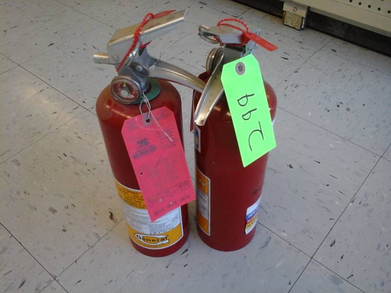 lot 299 image: Fire Extinguishers