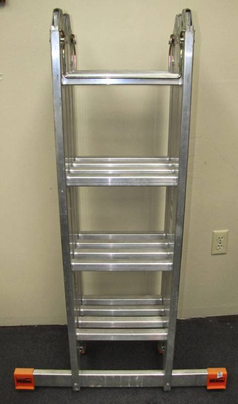 Krause Multi matic metal adjustable ladder