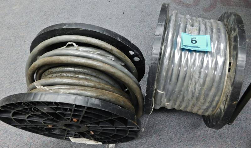 2 reels of 30 MTR cable 100