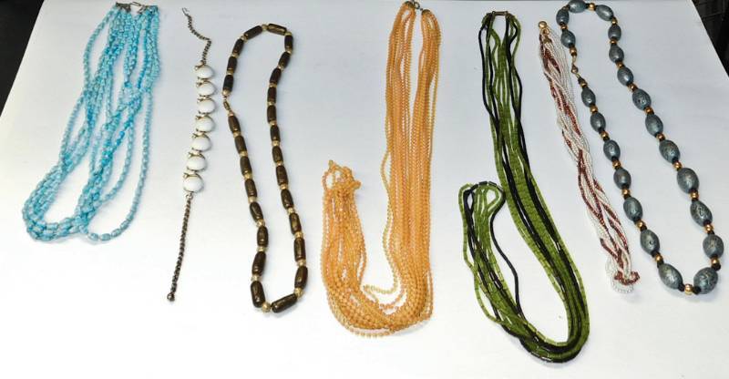 lot of necklaces