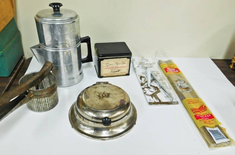 vintage kitchen items