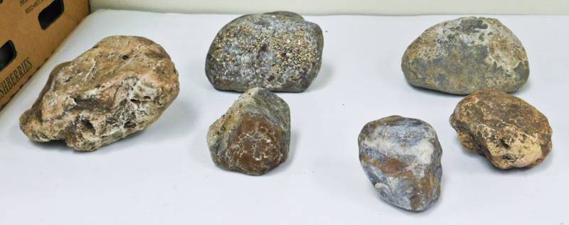 6 Lbs of rock specimens