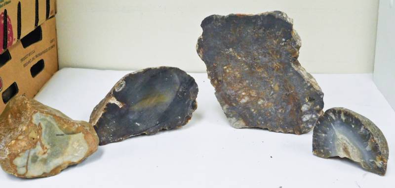 larger sliced agates